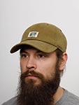 Бейсболка KANGOL арт. K5403 Heavy Washed Adj Baseball (оливковый)